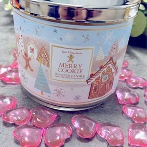 Bath and body works Christmas cookie candle